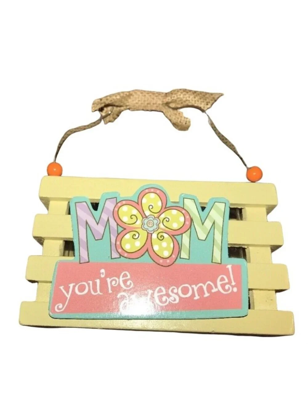 Mothers Day Wood Crate Mini Basket Mom Treat Favors Small Gift Crafts